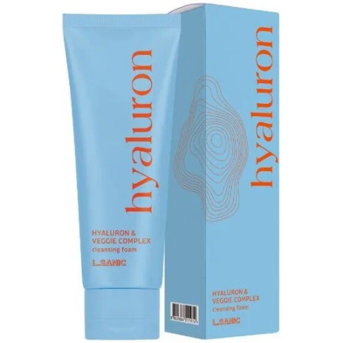 L.SANIC пенка д/лица увлажняющая очищающая с гиалуроновой кислотой и растительным комплексом 120мл