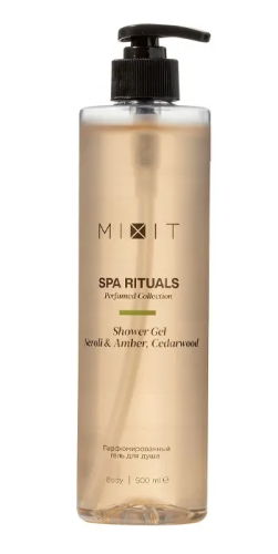 MIXIT Spa rituals гель д/душа парф. нероли, амбры и кедра 500м