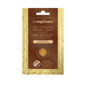COMPLIMENT саше автозагар д/лица и тела д/смуглой кожи 15мл