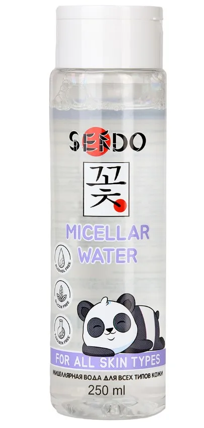 SENDO мицеллярная вода д/всех типов кожи экстракт эвкалипта, д-пантенол 250мл