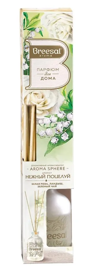 BREESAL диффузор ароматический аroma sphere нежный поцелуй 40мл