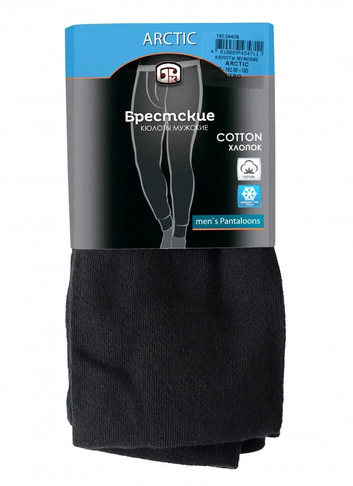 БРЕСТСКИЕ кюлоты мужские arctic 14с2440 черный 000 р.176-182/104-108