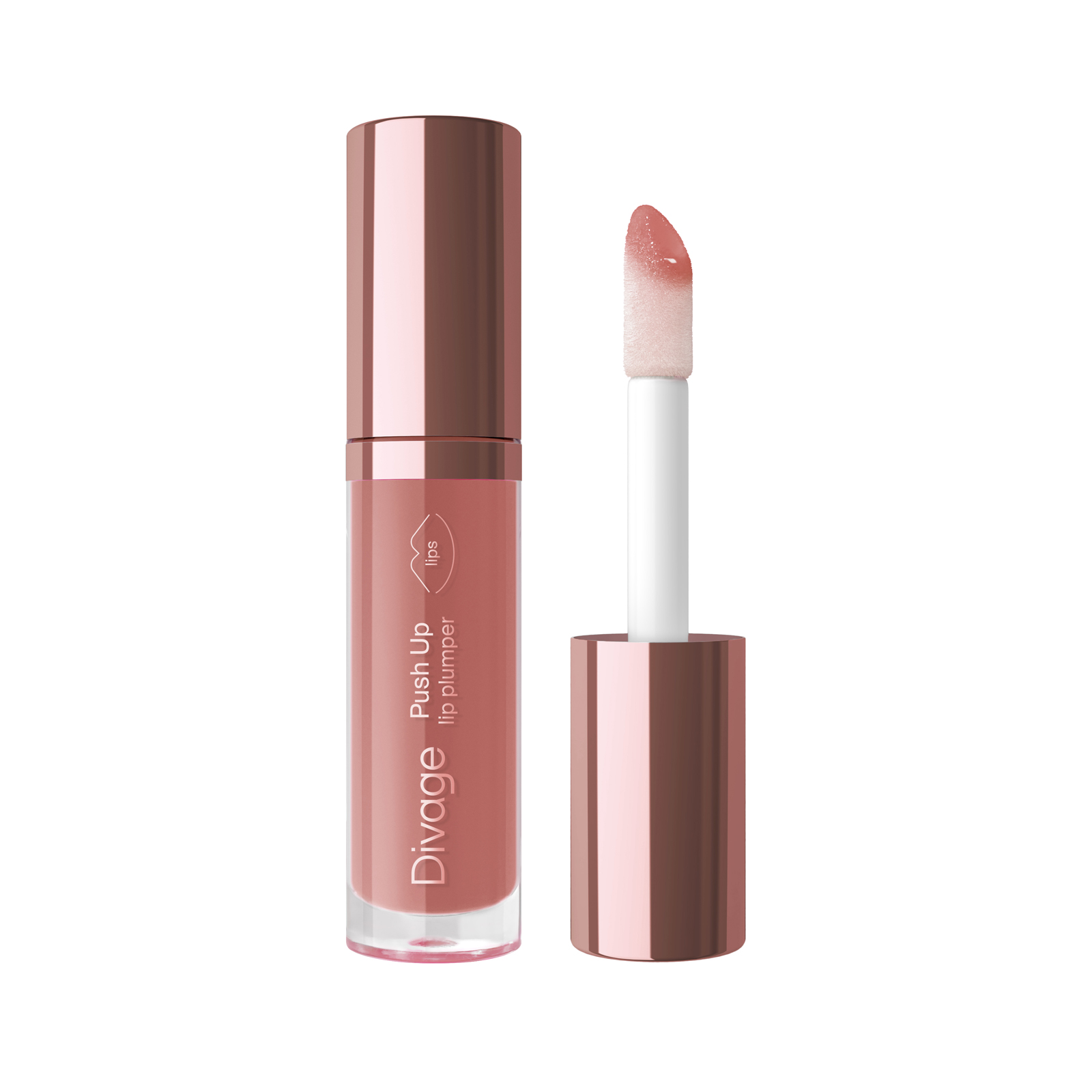 DIVAGE блеск д/губ push up lip plumper т.04