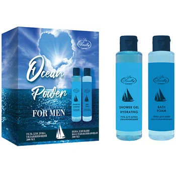 LISS KROULLY набор подарочный: гель д/душа, пена д/ванн MN-2302