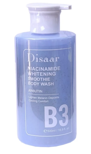 DISAAR гель д/душа с ниацинамидом niacinamide whitening smoothie body wash 500мл