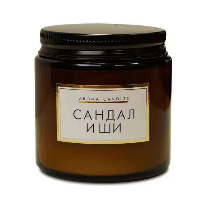 Свеча аромат. в банке сандал и ши 321838