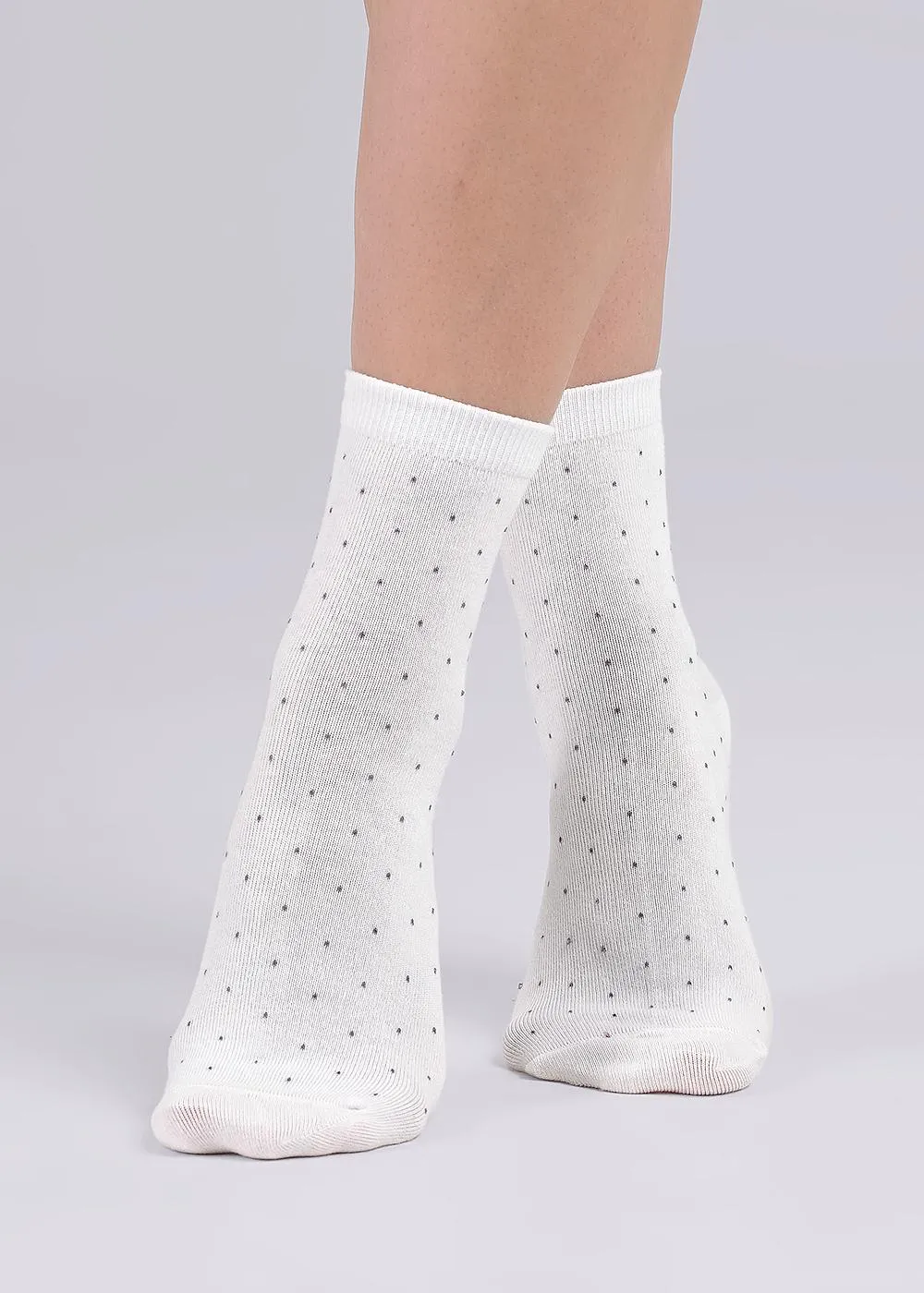 CLEVER носки женские market line L1002 белый р.25