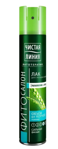 ЧИСТАЯ ЛИНИЯ лак д/волос объем от корней 200мл                                                     