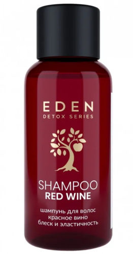 EDEN Detox Red Wine шампунь д/волос 30мл