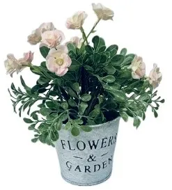 Цветы в ведерке EL230560
