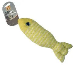 WOGY игрушка д/кошек мягкая рыбка с кошачьей мятой 2024-2175