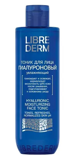 LIBREDERM тоник д/лица увлажняющий гиалуроновый 200мл