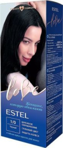 ESTEL LOVE крем-краска д/волос т.1.0 черный в4688