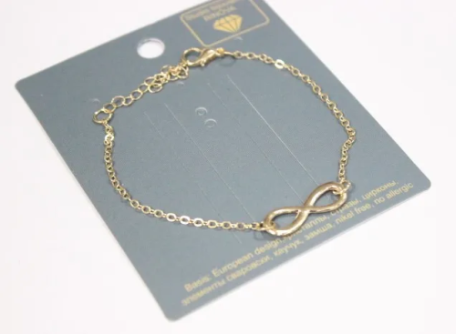 RINOVA браслет цв.золото бесконечность 162402