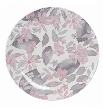 DOMENIK Blooming цв.розовый тарелка обеденная 24см DMD245