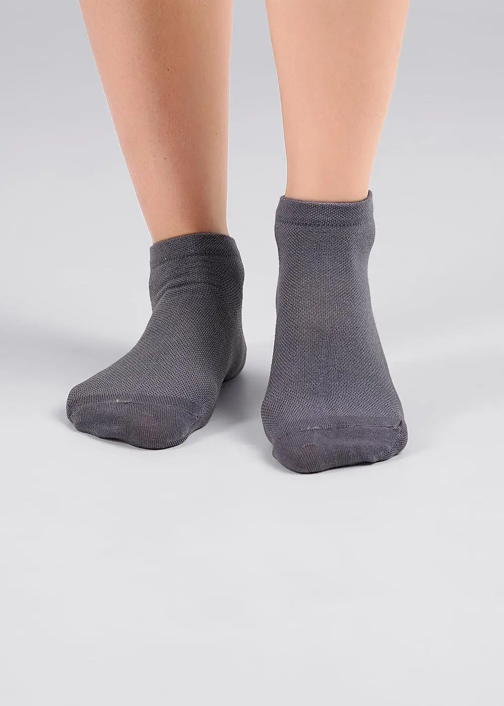 CLEVER носки женские L2001 market line серый р.25