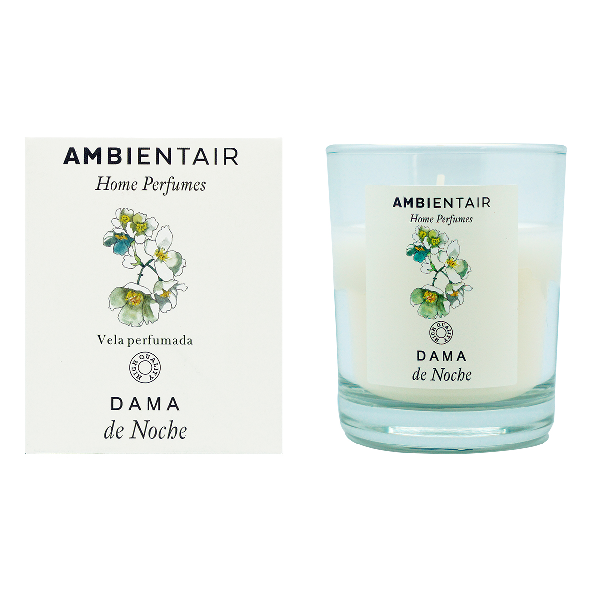 AMBIENTAIR свеча аромат. в стакане ночная леди dama de noche VV001DNAP