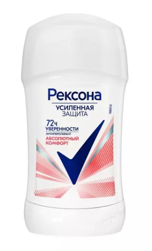 REXONA антиперспирант жен. абсолютный комфорт 40мл стик                                            