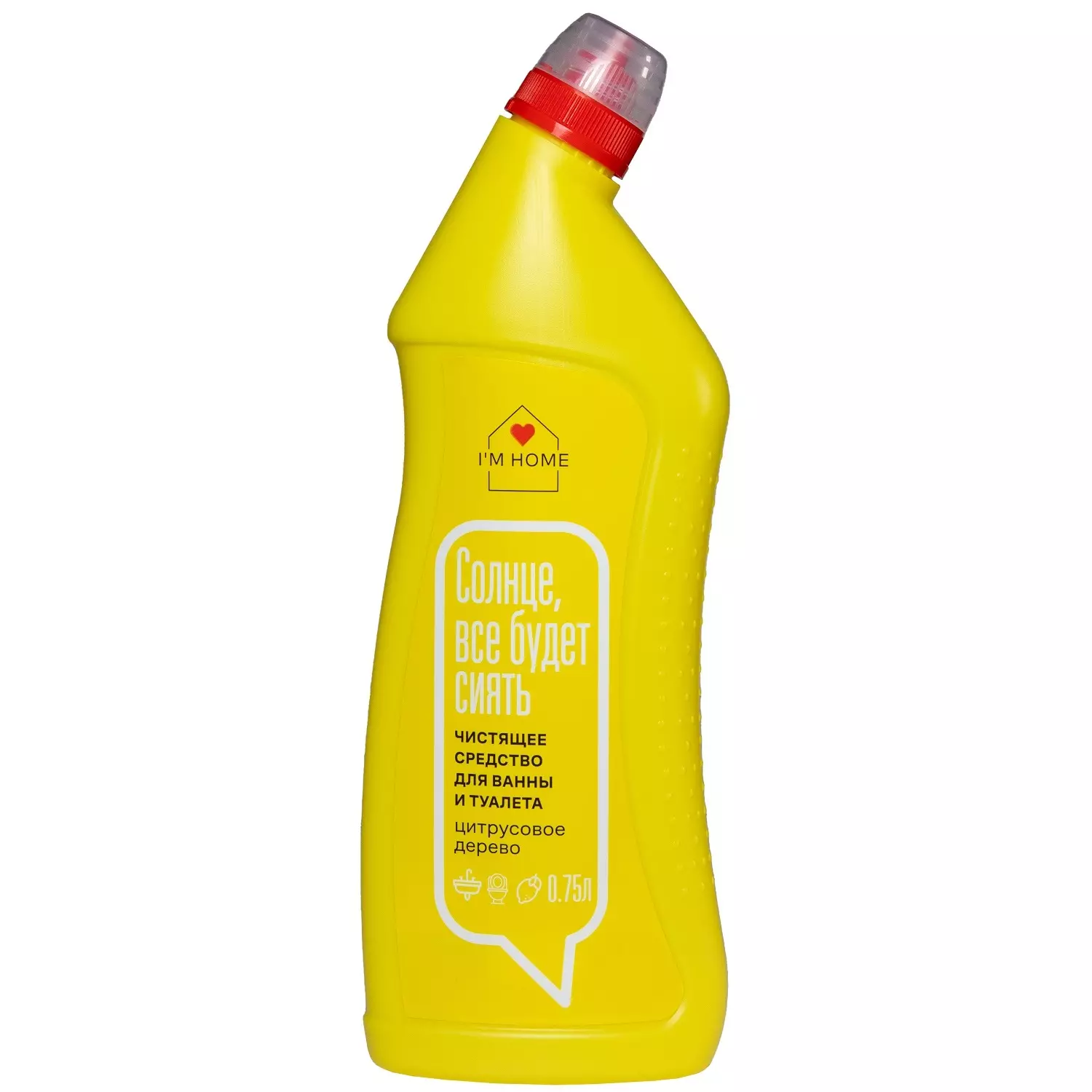 I'M HOME средство чистящее д/ванны и туалета цитрусовое дерево 750мл