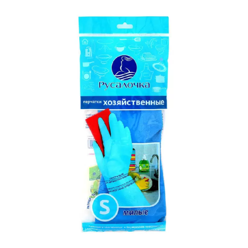 РУСАЛОЧКА перчатки хозяйственные р.S/144