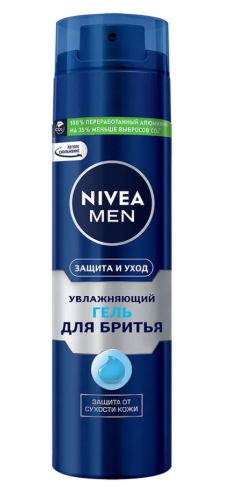 NIVEA MEN гель д/бритья увлажняющий классический 200мл 81760