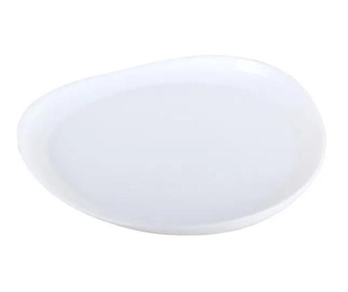 NATA M тарелка десертная треугольная цв.белый 20,5см LXXP80-W