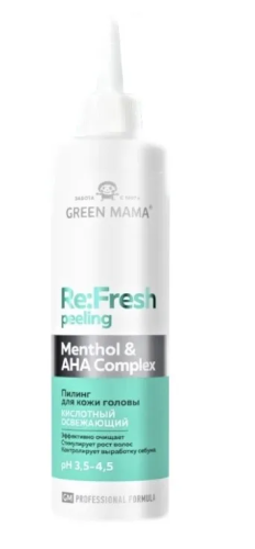 GREEN MAMA Professional Formula пилинг д/кожи головы очищающий 250мл