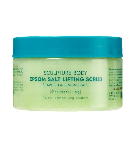 305 MIAMI SPA лифтинг-скраб д/тела солевой seaweed&lemongrass 400г