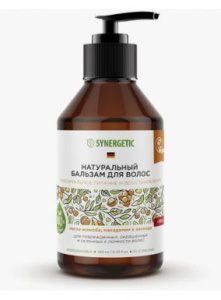 SYNERGETIC бальзам д/волос натуральный максимальное питание и восстановление 250мл_