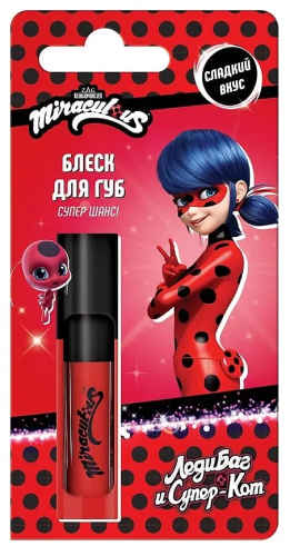 MIRACULOUS Леди Баг блеск д/губ 3мл