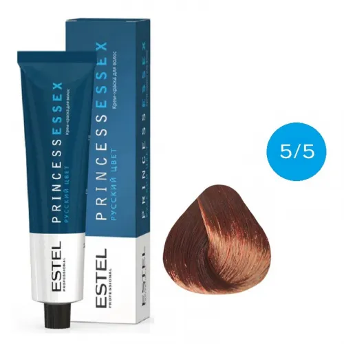 ESTEL PRINCESS ESSEX крем-краска д/волос т.5/5 св.шатен красный