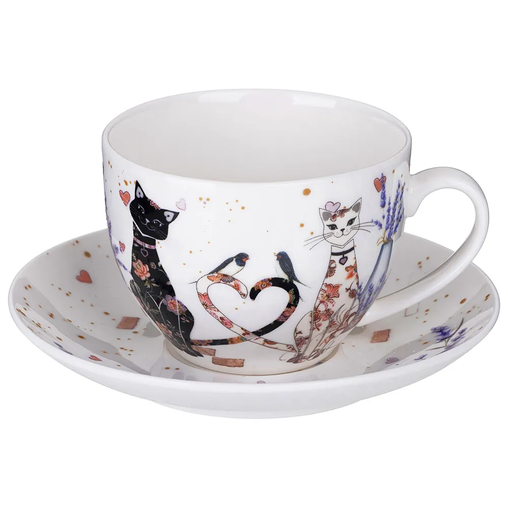 LEFARD Лавандовые Коты чайная пара 275мл 425-171