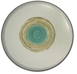 Акварель тарелка десертная меламин 20см ED25298