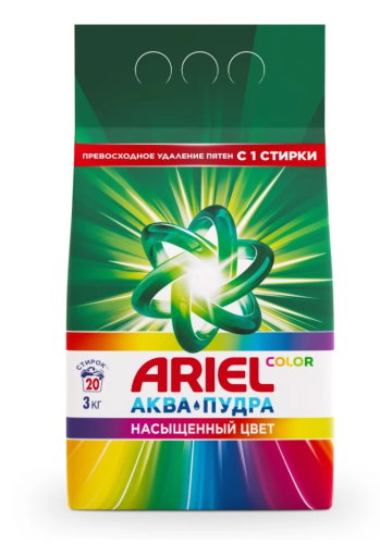 ARIEL порошок стир automat color&style 3000г