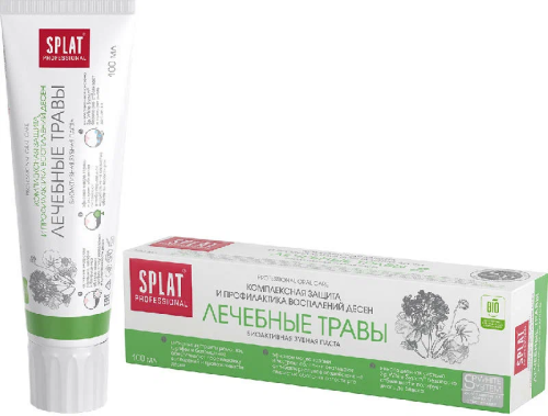 SPLAT PROFESSIONAL паста зубная лечебные травы 100г