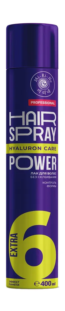 MI-RI-NE лак д/волос экстрасильной фиксации эффект памяти 400мл