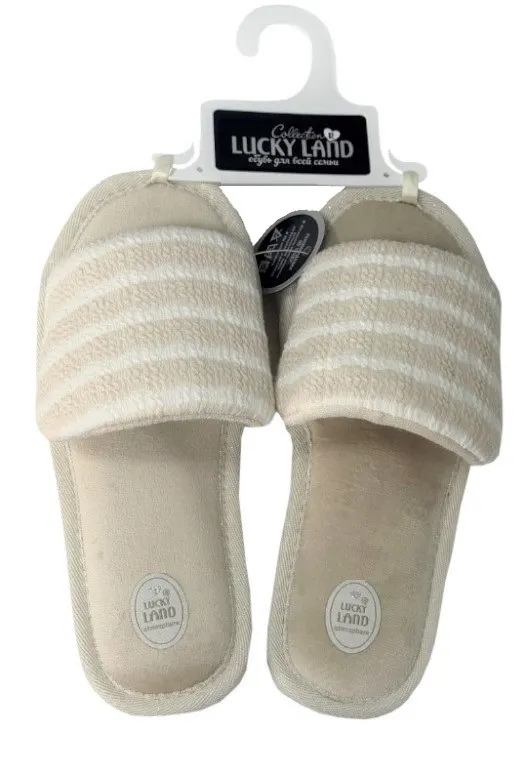 LUCKY LAND обувь домашняя женская пантолеты 4957 W-CH-O р.40