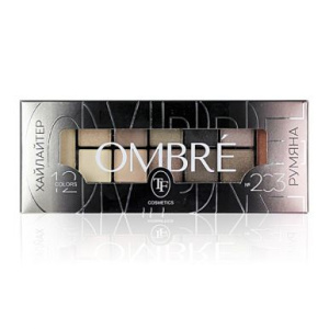 TRIUMPH набор д/макияжа ombre хайлайтер,румяна,тени т.203