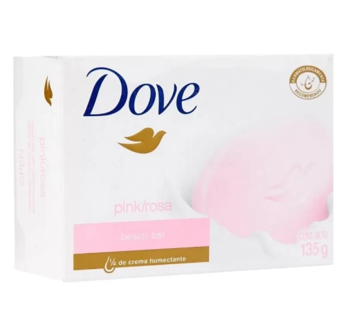 DOVE крем-мыло розовое 135гр