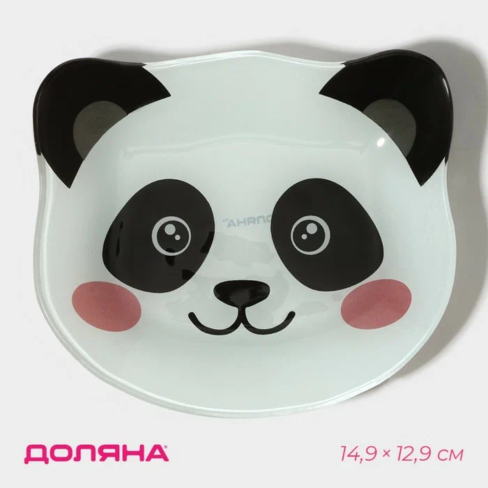 ДОЛЯНА тарелка пандамэн 14,9*12,9*1,9см 4541039