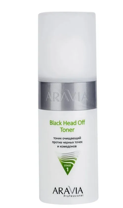ARAVIA Professional тоник очищающий против черных точек и комедонов д/жирной и проблемной кожи 150м