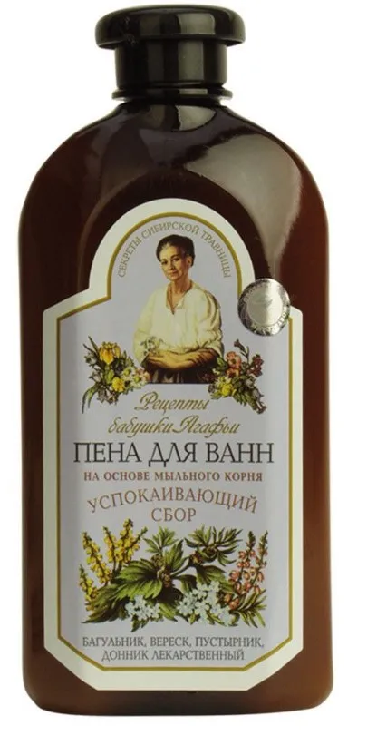 РЕЦЕПТЫ БАБУШКИ АГАФЬИ пена д/ванн успокаивающая 500мл 0159