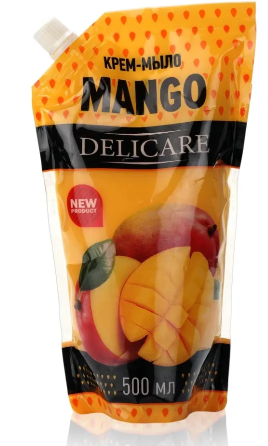 DELICARE мыло жидкое арома манго см.блок 500мл