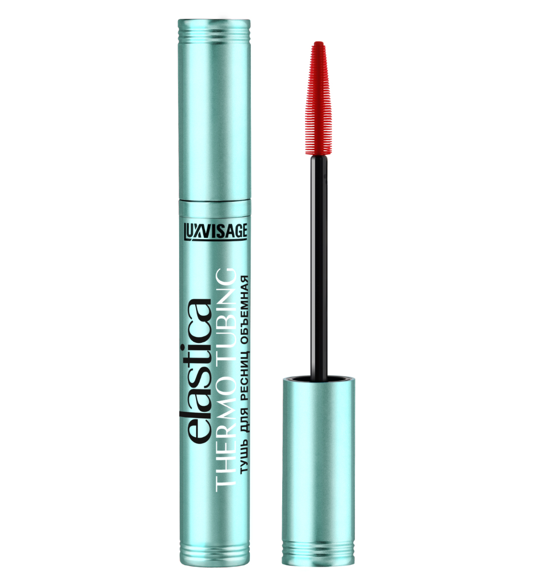 LUXVISAGE тушь д/ресниц объемная elastica thermo tubing черная