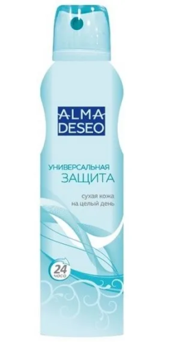 ALMADESEO антиперспирант-спрей универсальная защита 24ч 150мл