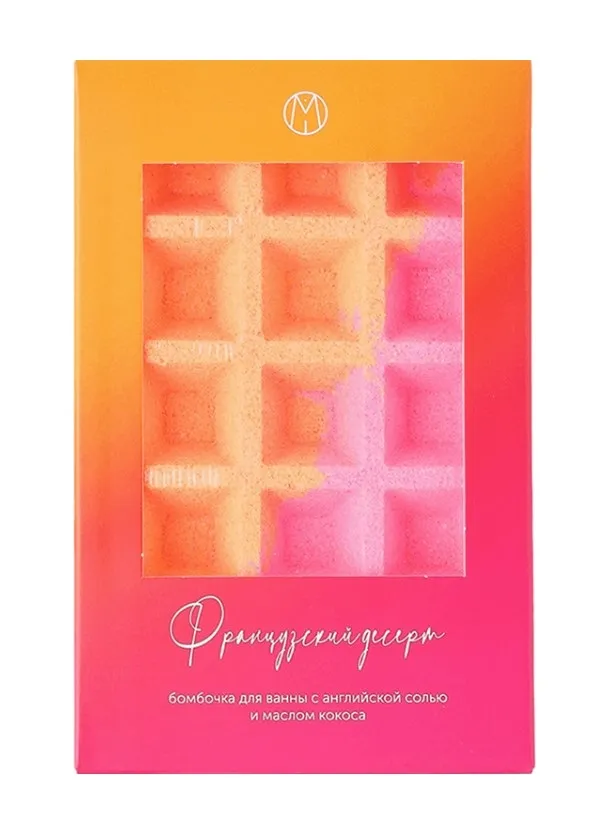 MiPASSiON бомбочка д/ванн вафля французский десерт 140г