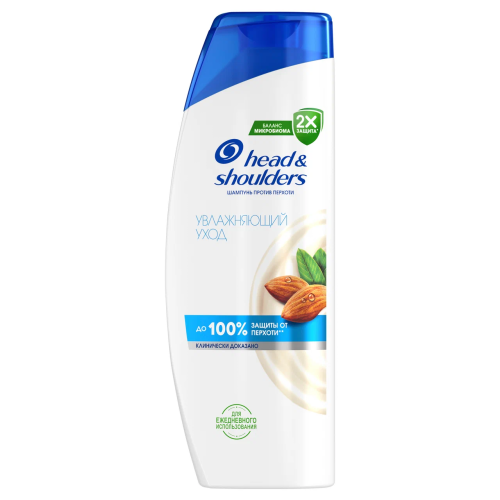 HEAD&SHOULDERS шампунь д/волос увлажняющий уход 360мл