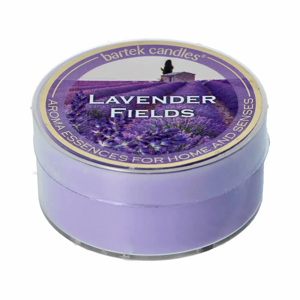 BARTEK свеча аромат. в гильзе лавандовое поле 40г/24