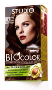 BIOCOLOR краска д/волос т.7.34 лесной орех