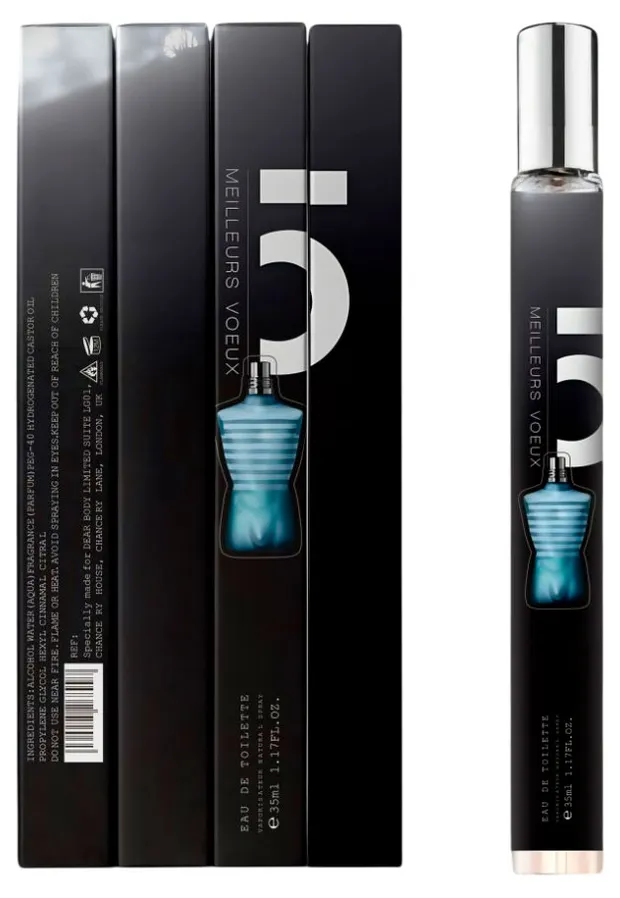 BODY LUXURIES туалетная вода д/мужчин meIlleurs voeux 5 35мл